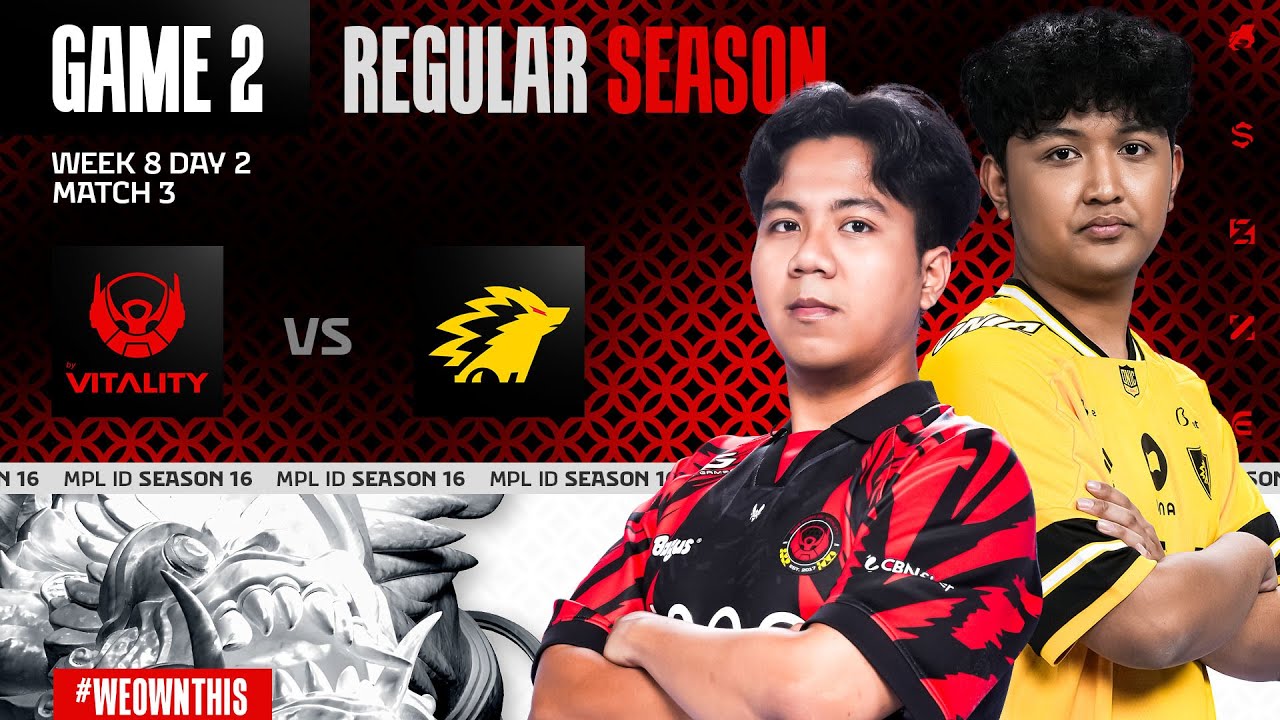 BIGETRON BY VITALITY vs ONIC | Regular Season Week 8 Day 2 | Game 2 | #MPLIDS16