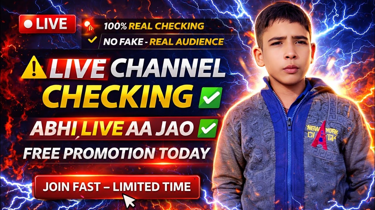Rajitdey63 is live🔴 ABHI LIVE HU 🚨 | Free Channel Checking | Join Fast ⚡#virallive