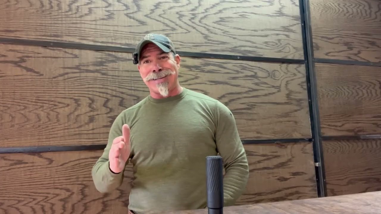 Новый глушитель Thunder Beast Arms 5.56 с проточным каналом.