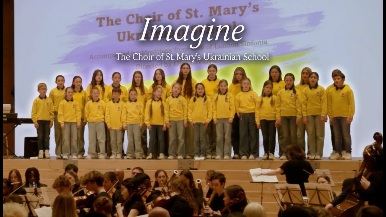 Imagine — The Choir of St. Mary's Ukrainian School (John Lennon Cover)