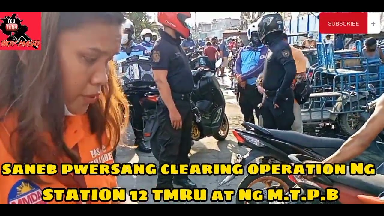 saneb pwersang clearing operation Ng STATION 12 TMRU at Ng M.T.P.B MOTOR CYCLE UNIT 🙏❤️🌿