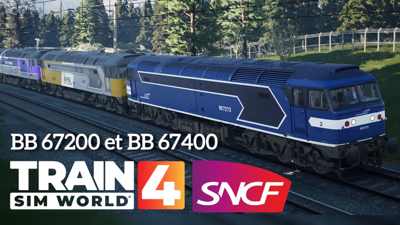 BB 67200 et BB 67400 sur Train Sim World 4