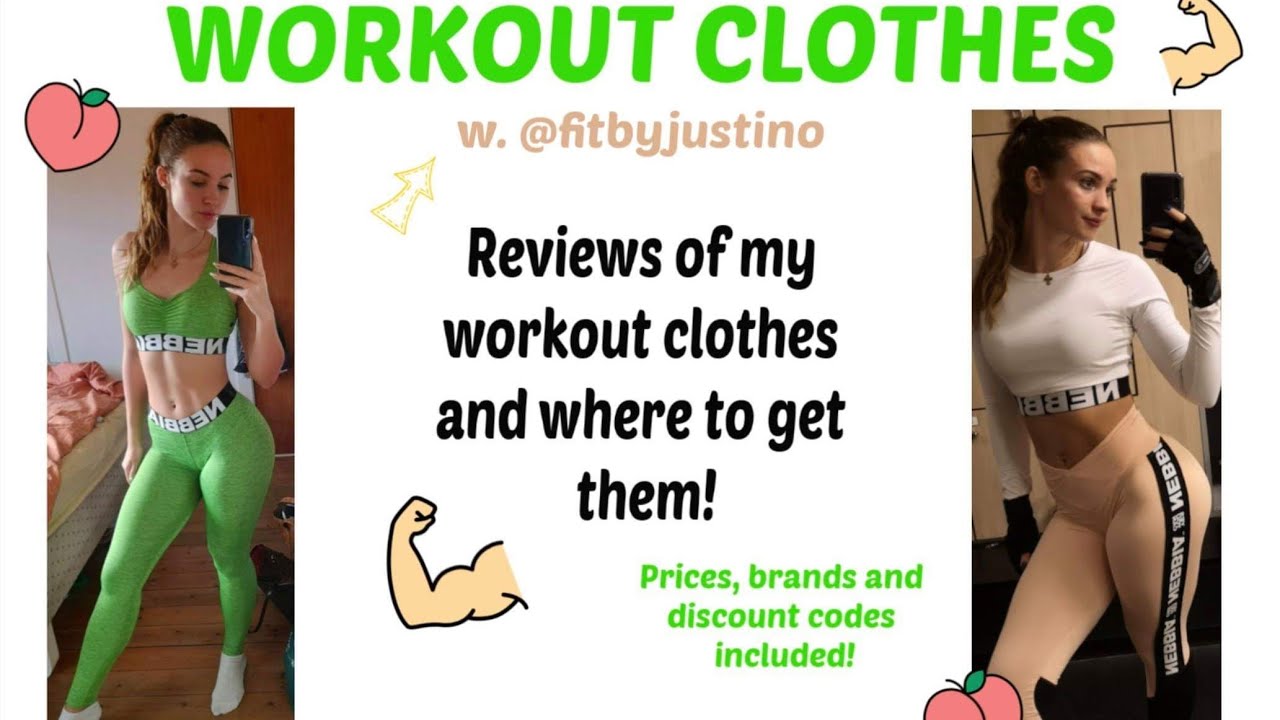 REVIEW OF MY WORKOUT CLOTHES! // Fitbyjustino
