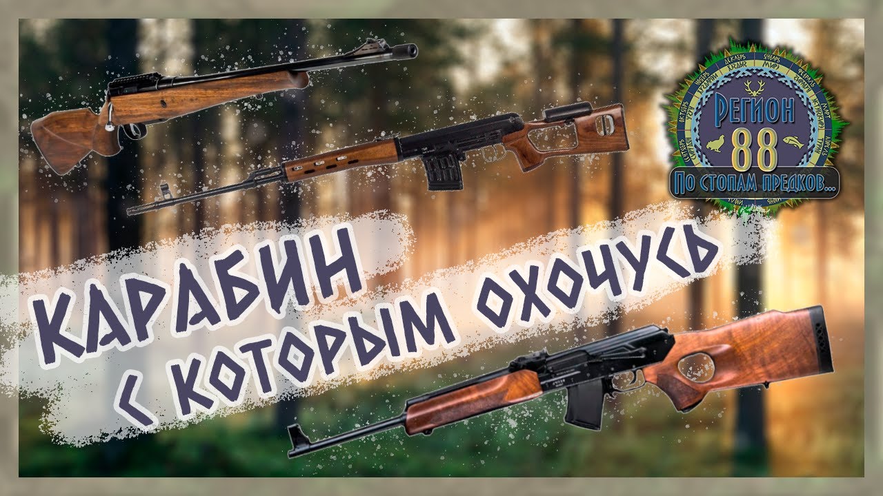 Регион 88 | Карабин с которым охочусь. Тигр, Лось, Вепрь.