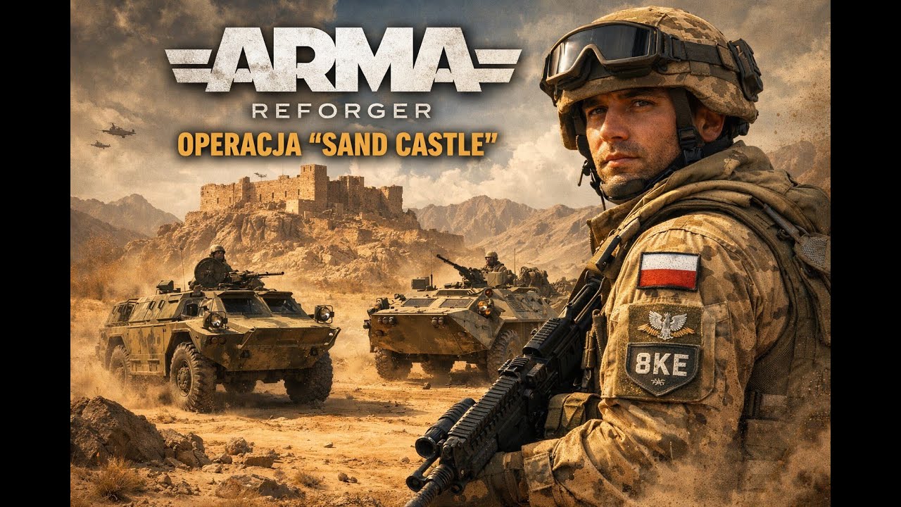 [8KE] Arma Reforger - Operacja „Sand Castle” [Na postawie Filmu]