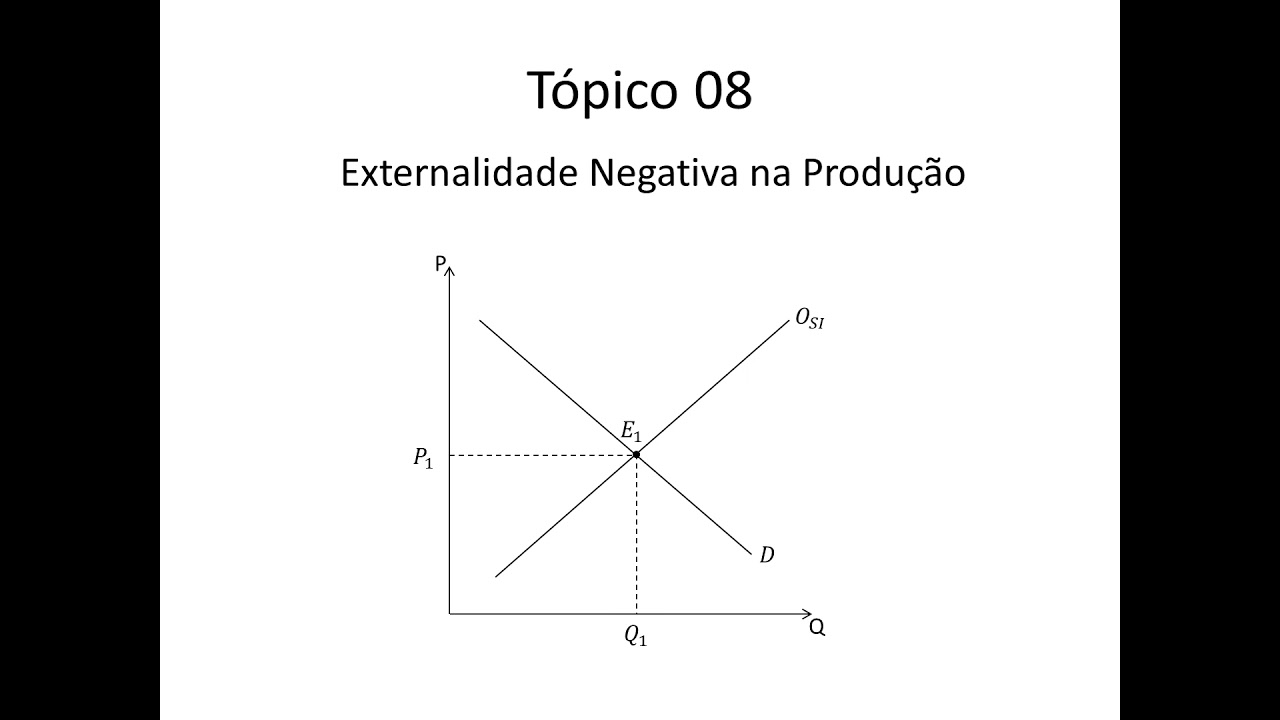 Introdução a Economia 050 Externalidade Negativa na Produção