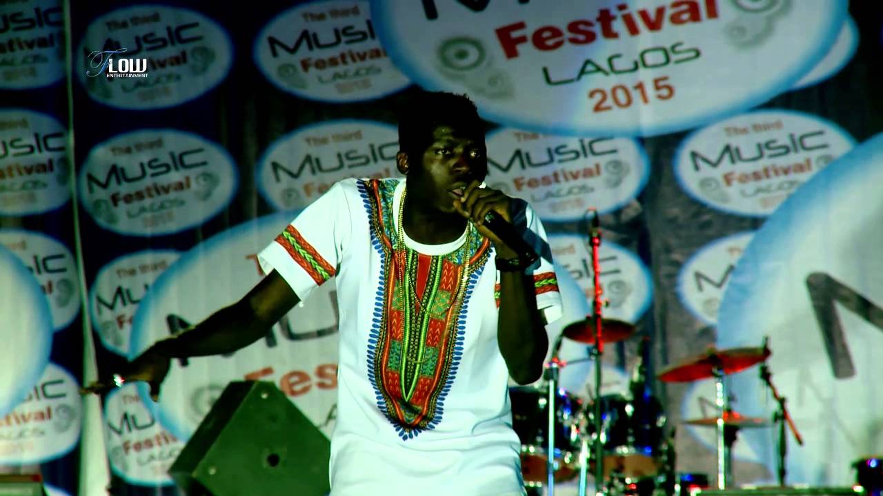 Akpororo's perfromance  at Music Festival Lagos 2015