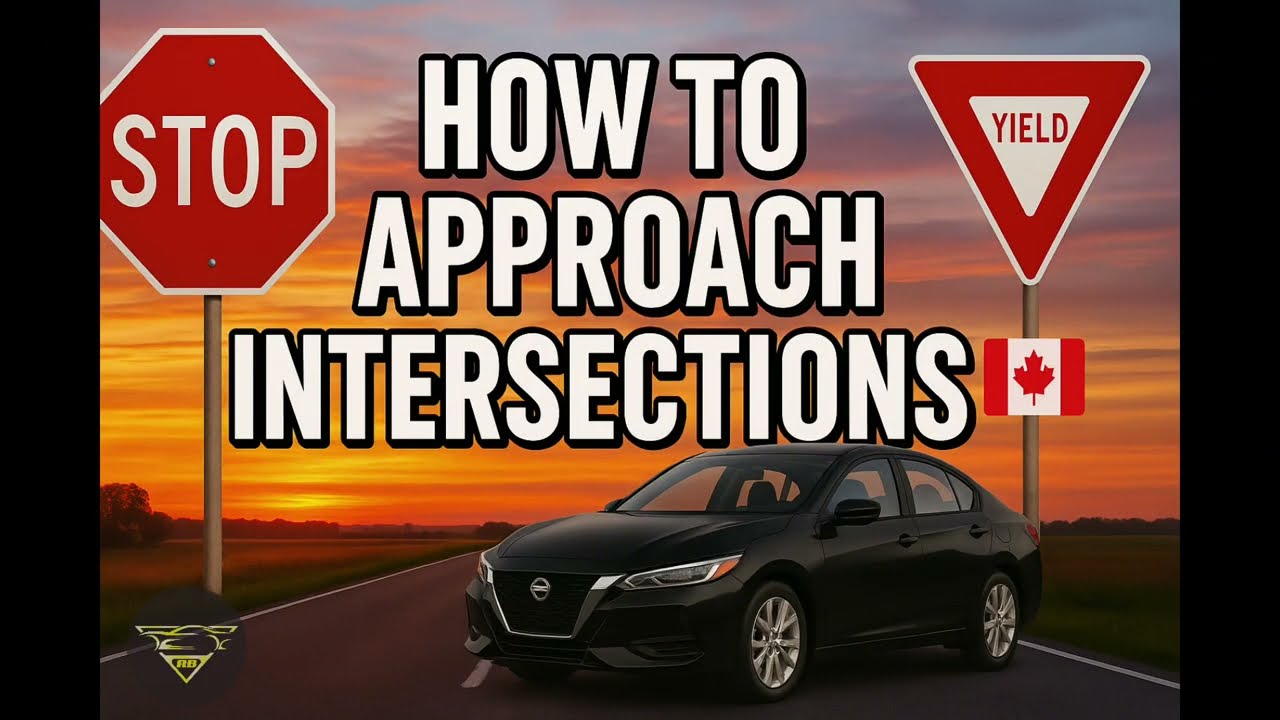 Common Mistakes at Intersections & How to Avoid Them! | Driving Lesson Canada #DrivingTips