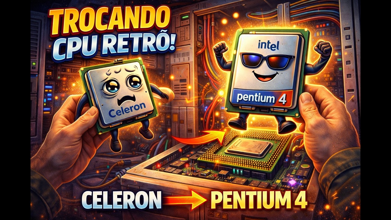 DO CELERON PARA O PENTIUM 4 UM UP DE SUCESSO