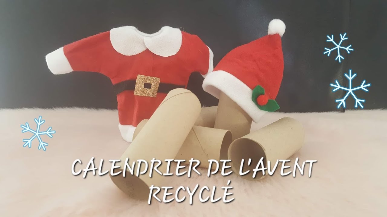 TUTO EN DUO : CALENDRIERS DE L'AVENT RECYCLE ❄⛄🎅