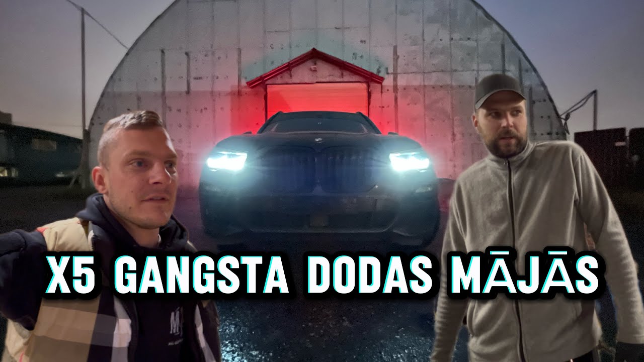 🔥 X5 GANGSTA DODAS MĀJĀS SAPROGRAMĒTS UN APČUBINĀTS 😎💻🚘💥