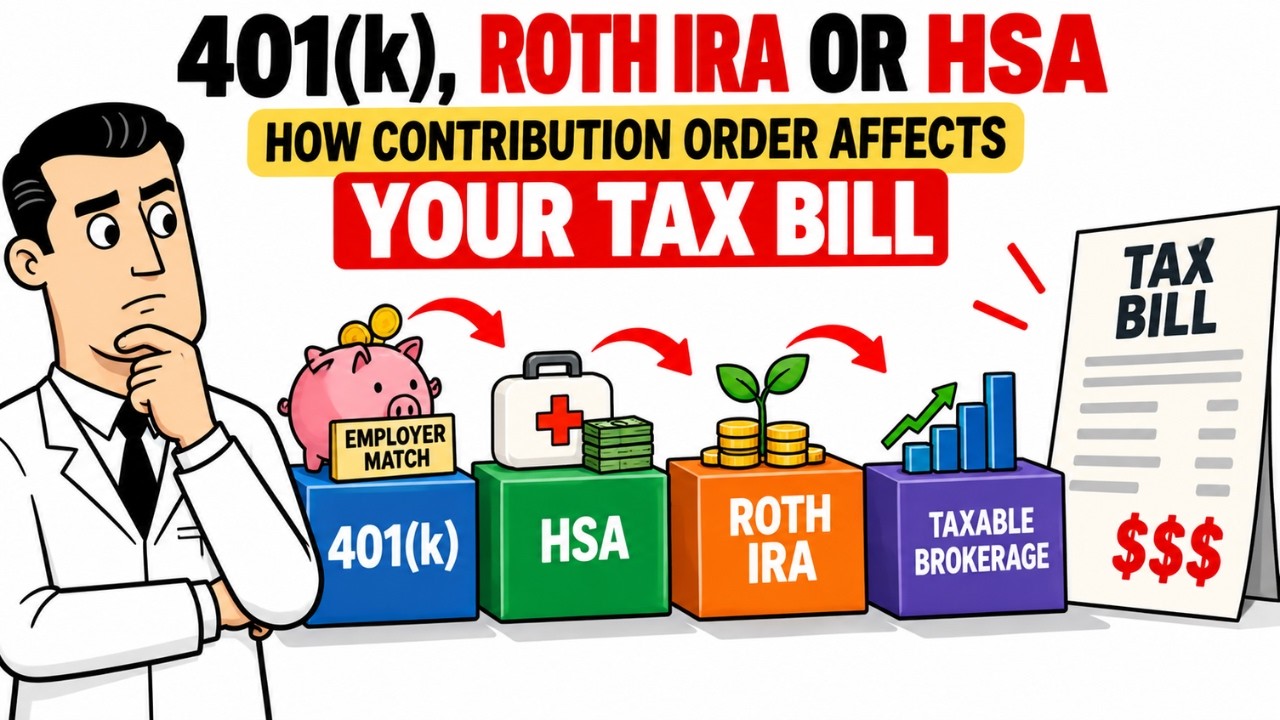 401k, Roth IRA или HSA &mdash; как очередность взносов влияет на ваши налоги (ОЧЕНЬ ВАЖНО!)