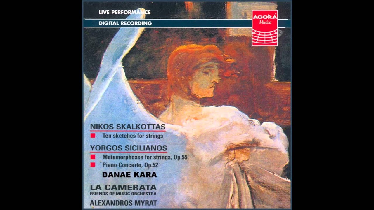 Yorgos Sicilianos - Piano Concerto, Op.52 - Part 1