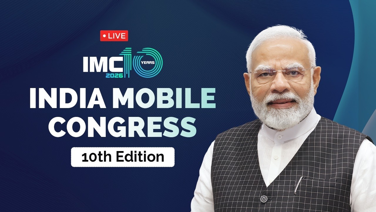 LIVE : PM Shri Narendra Modi inaugurates the 10th edition of the India Mobile Congress