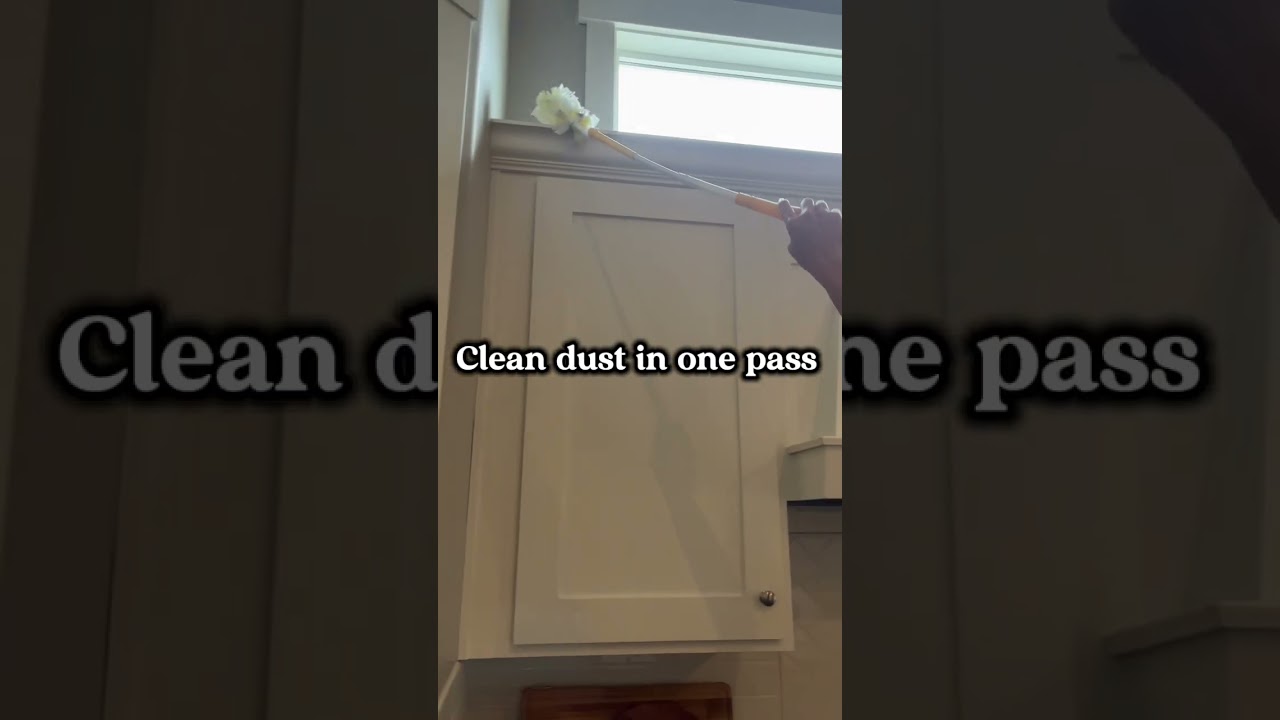 My Secret Tool for Hard to Reach Dust! #cleaning #dusting