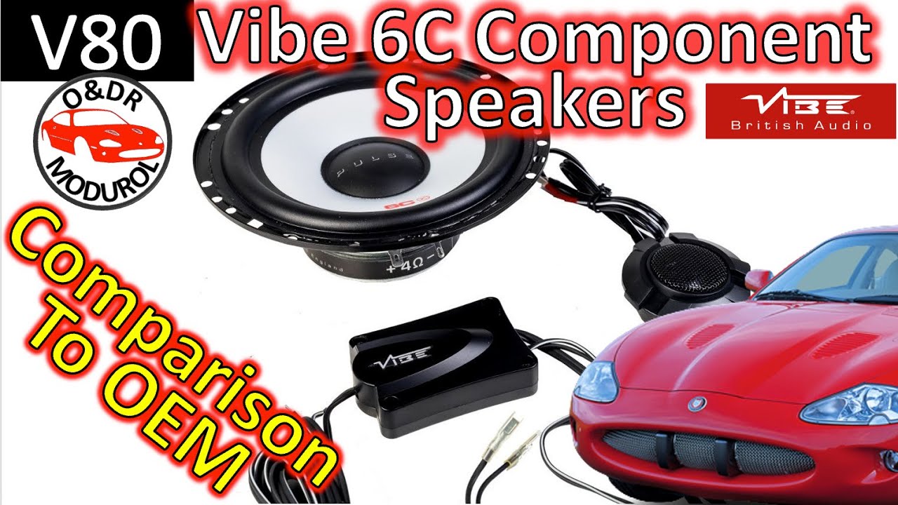 Распаковка компонентной акустики Vibe Pulse 6C V80 Jaguar XK8 / XKR (X100)