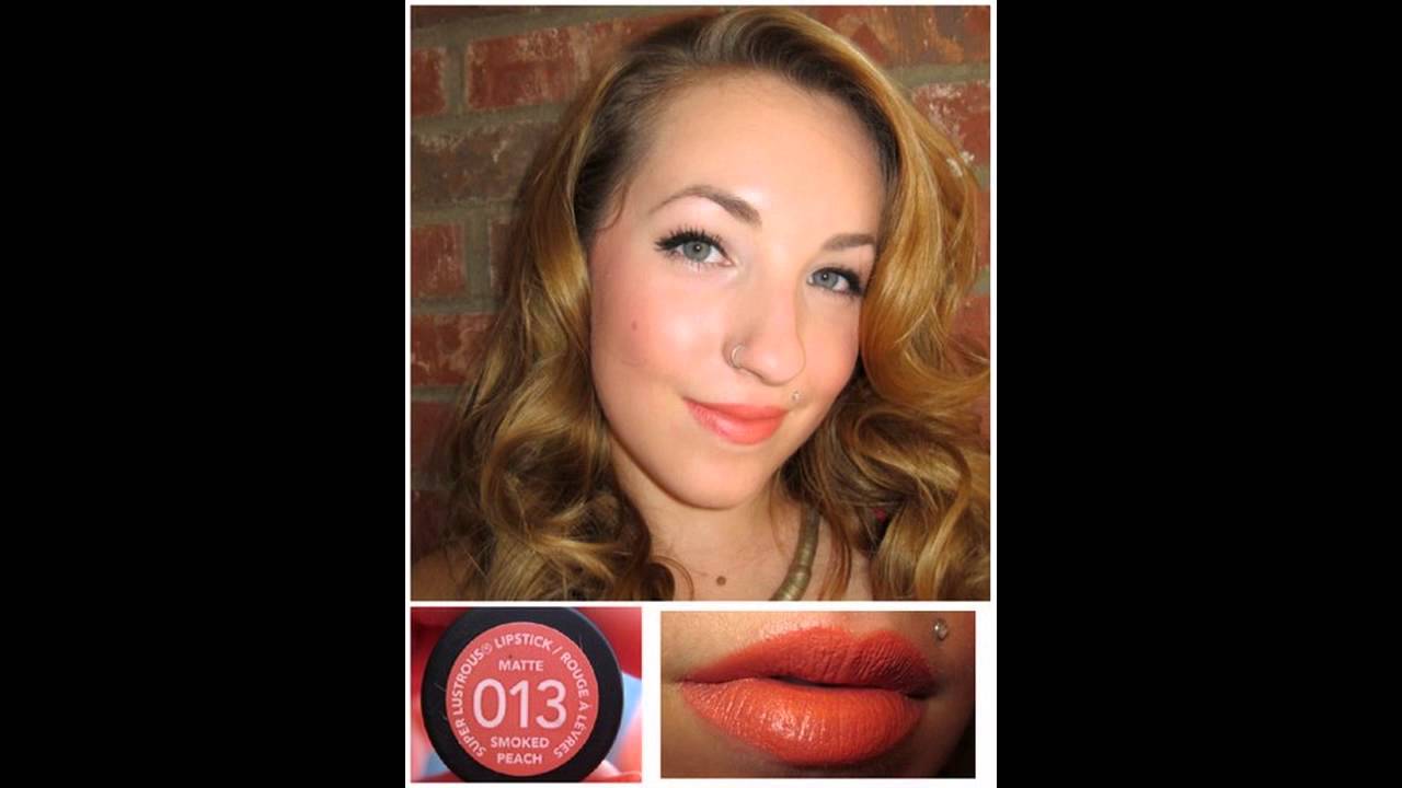 Revlon Matte Lipstick Smoked Peach 13 review