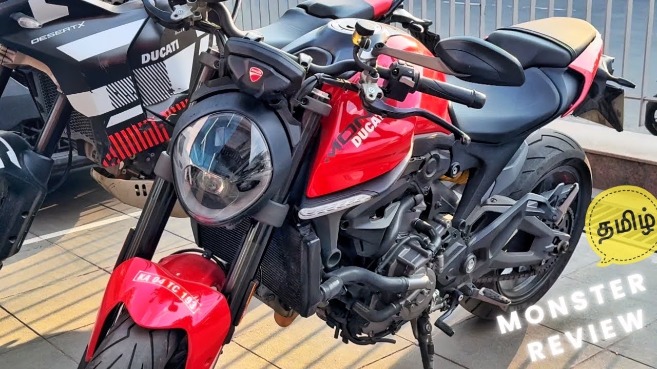 DUCATI MONSTER - தமிழ் Review (15 லட்சம் - Sports Street bike)? ?🧐