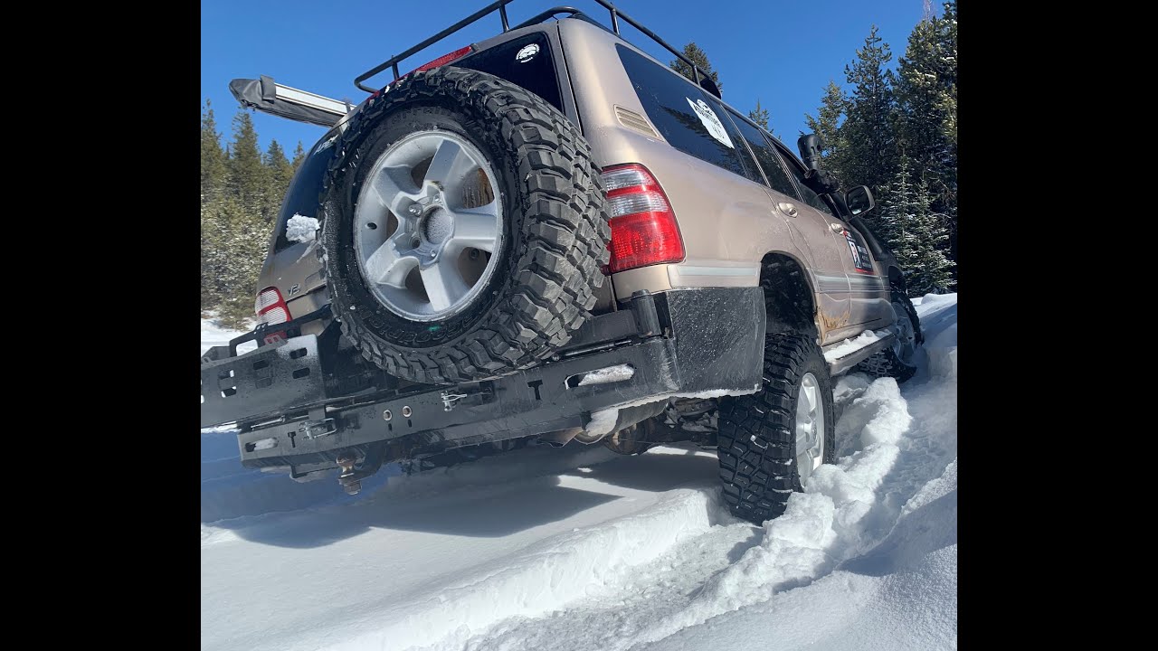 100 Series Rear Bumper Ebay Dual swing out install