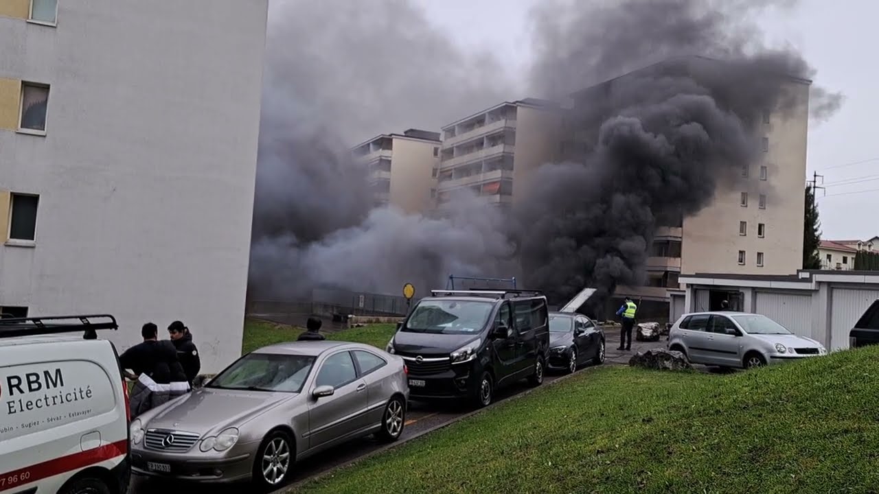 (Hón chuyện) Hỏa hoạng Góc phố Schoenberg, Fribourg, Thụy Sĩ  luc 12h30 ngày 07 12.2025
