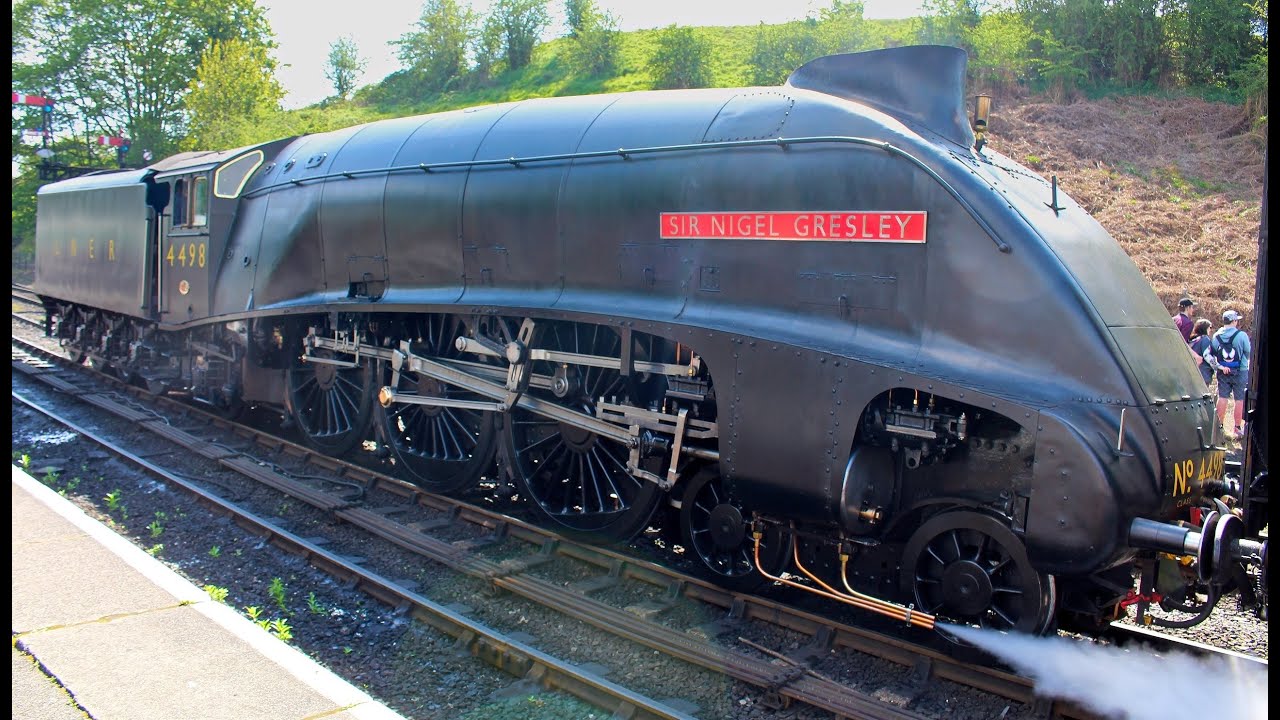 LNER Class A4 No. 4498 Sir Nigel Gresley | Severn Valley Railway | Spring Steam Gala 2022