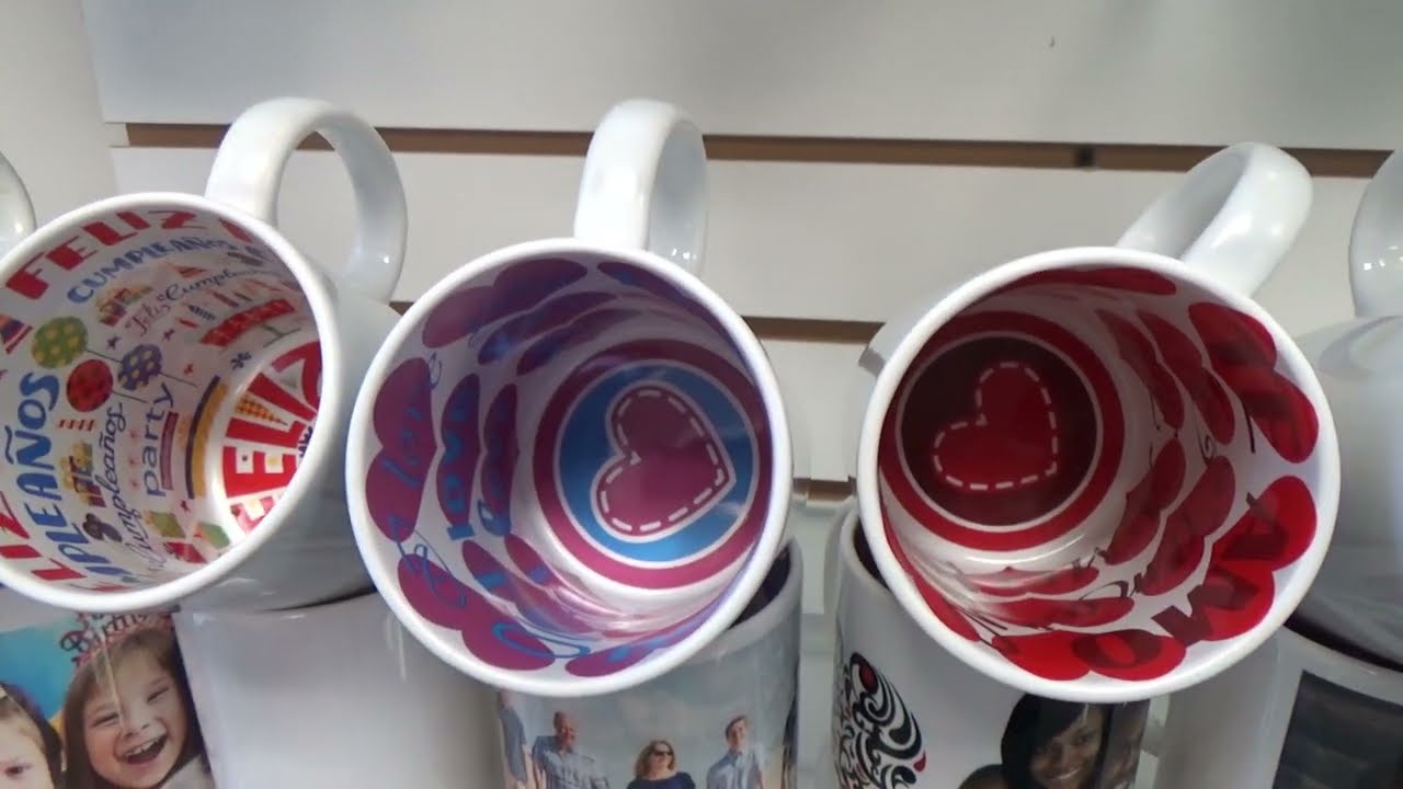 Sublimation Interior Motto Mugs (pre-printed)