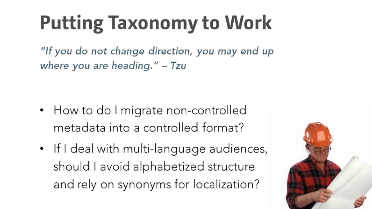 DAM and the Tao of Taxonomy (Digital Asset Management)
