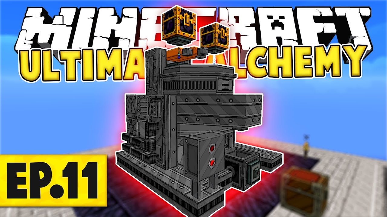 Minecraft Ultimate Alchemy - ARC FURNACE & NIK'S SQUARE PLATES?! #11 [Modded SkyBlock]