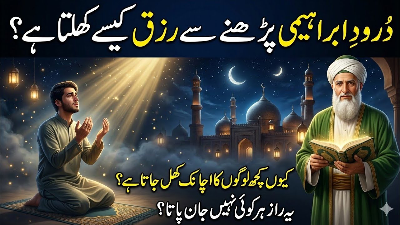 Durood e Ibrahimi Parhne Se Rizq Kaise Khulta Hai? | Kyun Kuch Logon Ka Rizq Achanak Khul Jata Hai