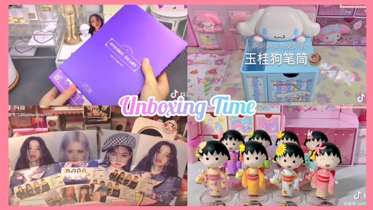 [Unboxing Douyin🇨🇳] Unboxing the album, card, tủ ngăn kéo, truyện tranh,...📦💕🍒🐰