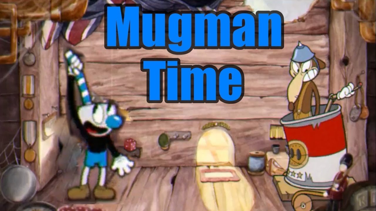 Cuphead Werner Werman The Rat Boss But With Mugman (Mugman Time)