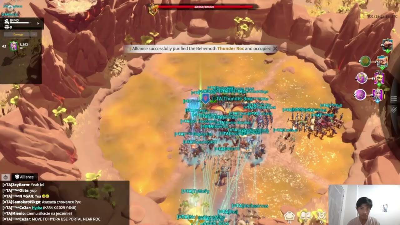 Call of Dragons| Behemoth Raid | Server #834 Thunder Roc, Hydra, Bear