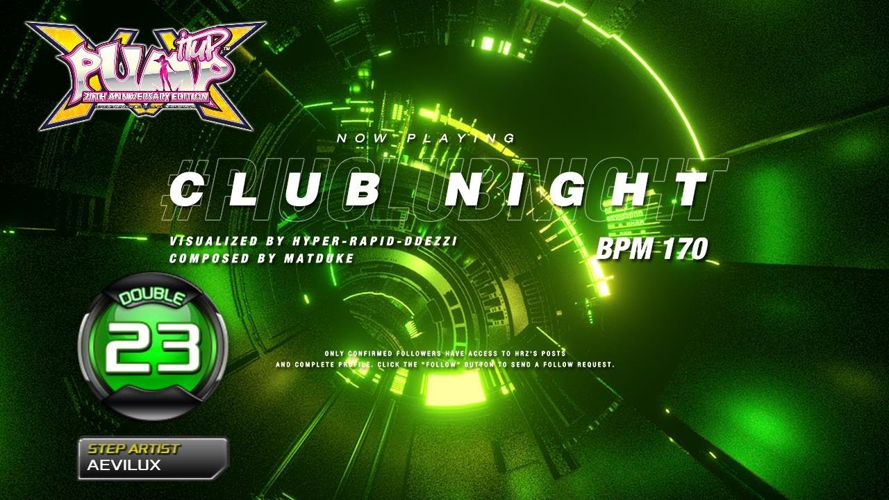 [PUMP IT UP XX] Club Night(클럽 나이트) D23