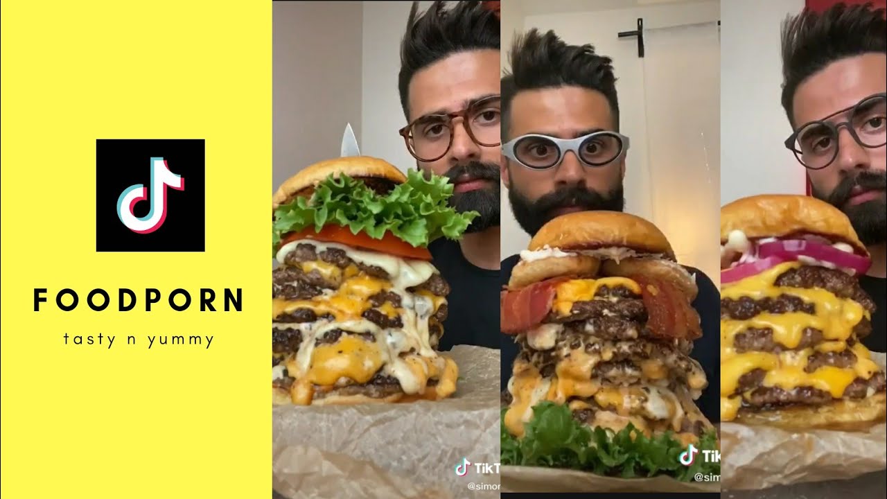 FOOD PORN #8 / BURGER?? NAME IT! / Tik Tok Compilation