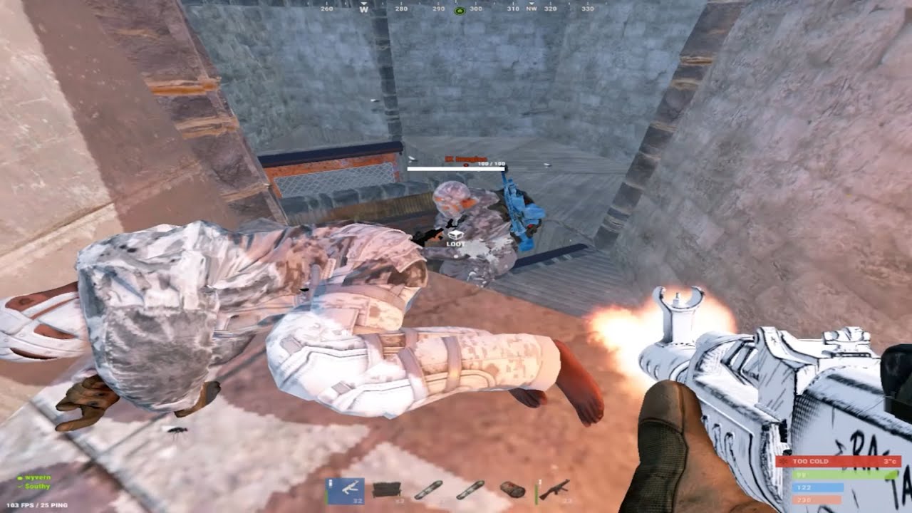 24,000 HOURS PVP DOMINATION On FORCEWIPE - RUST