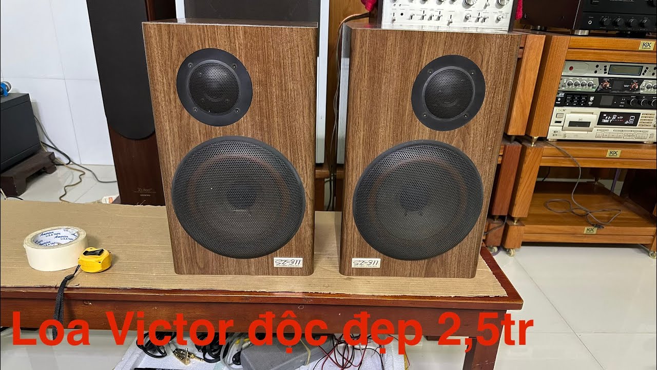 Loa VICTOR SX-311, cấu hình đẹp, loa trùng seri 1 đôi. Giá tốt chỉ 2,5tr, tiếng rất hay