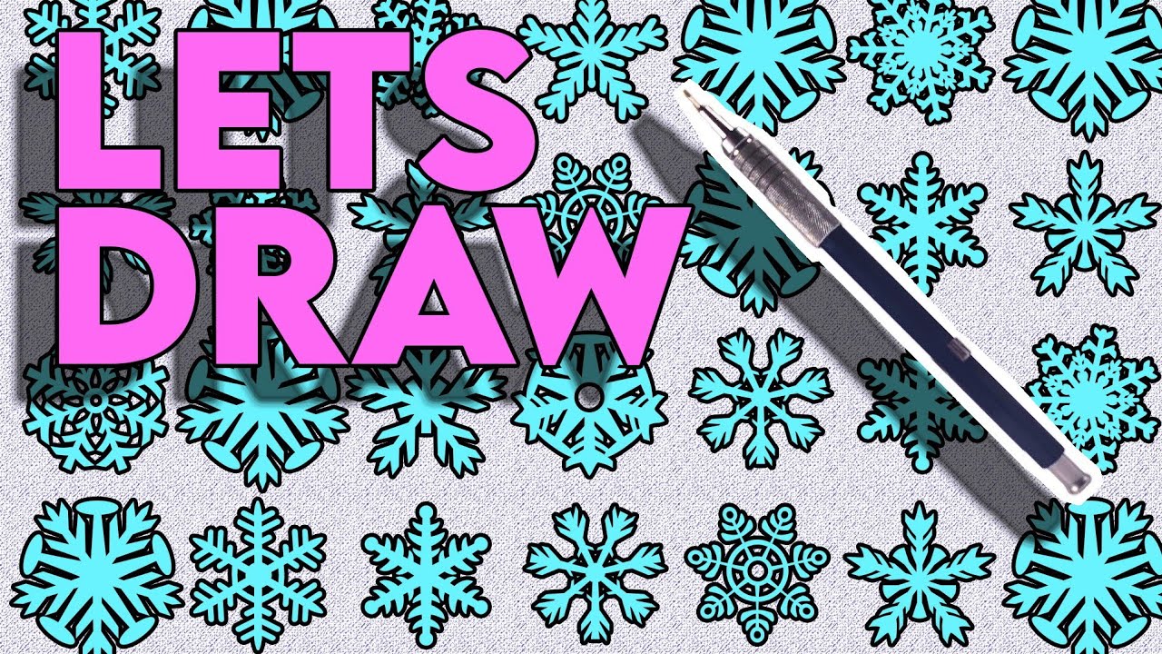 About to Be Snowed In! Lets Draw Wintery Stuffs