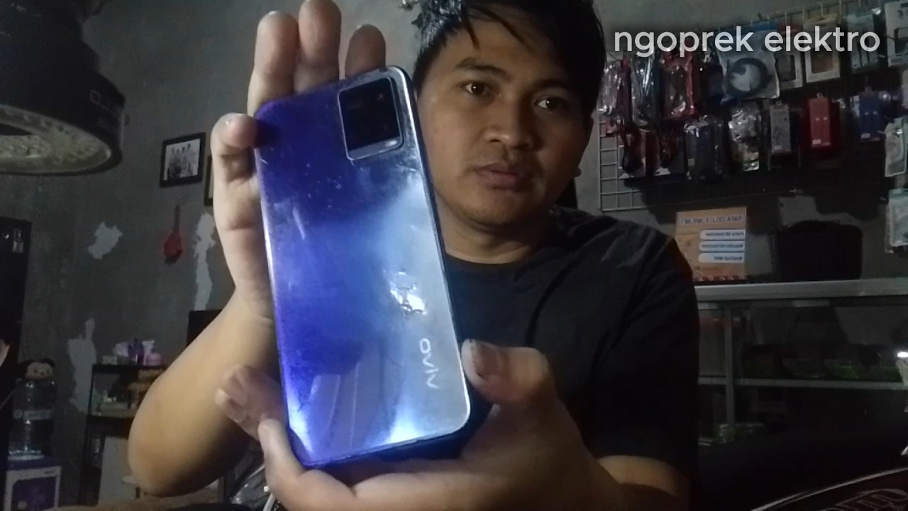 vivo y21 kehujanan, ada suara tidak ada gambar