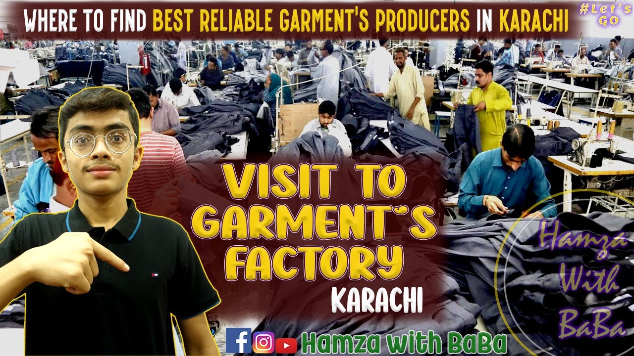Amazing Garments Factory Visit in Karachi | T Shirt printing | branded Ladies & Gents suit