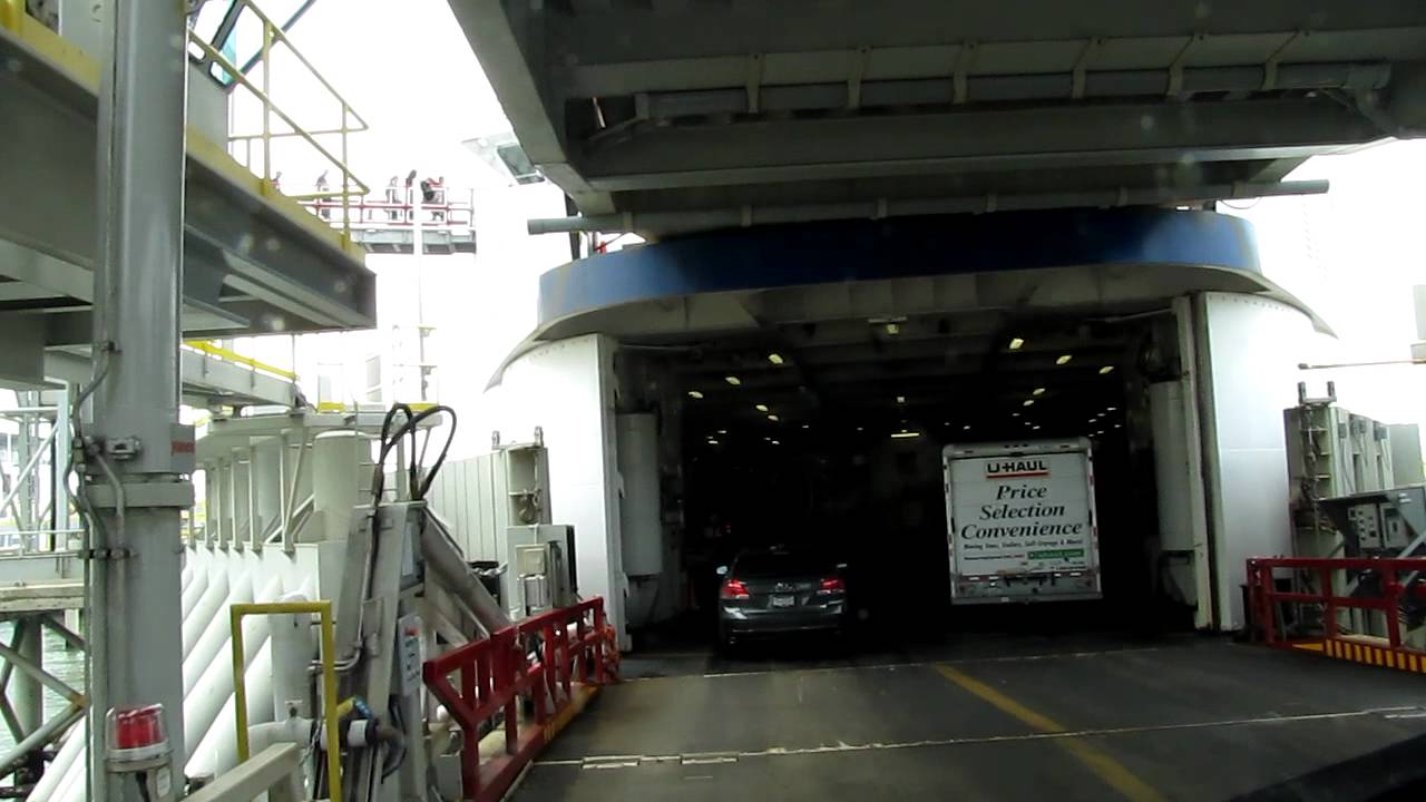 bc ferries  truck boarding