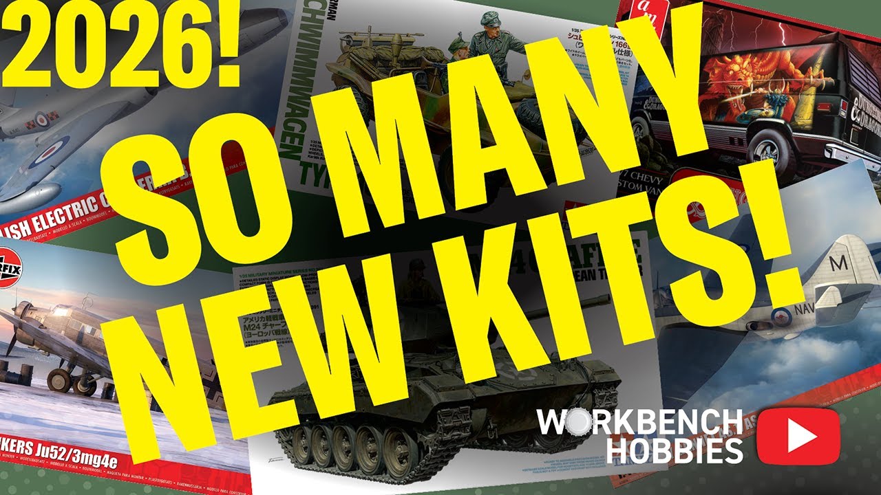 Is This the Busiest Month in Modelling Ever?! | Jan 2026 Kit Round-Up