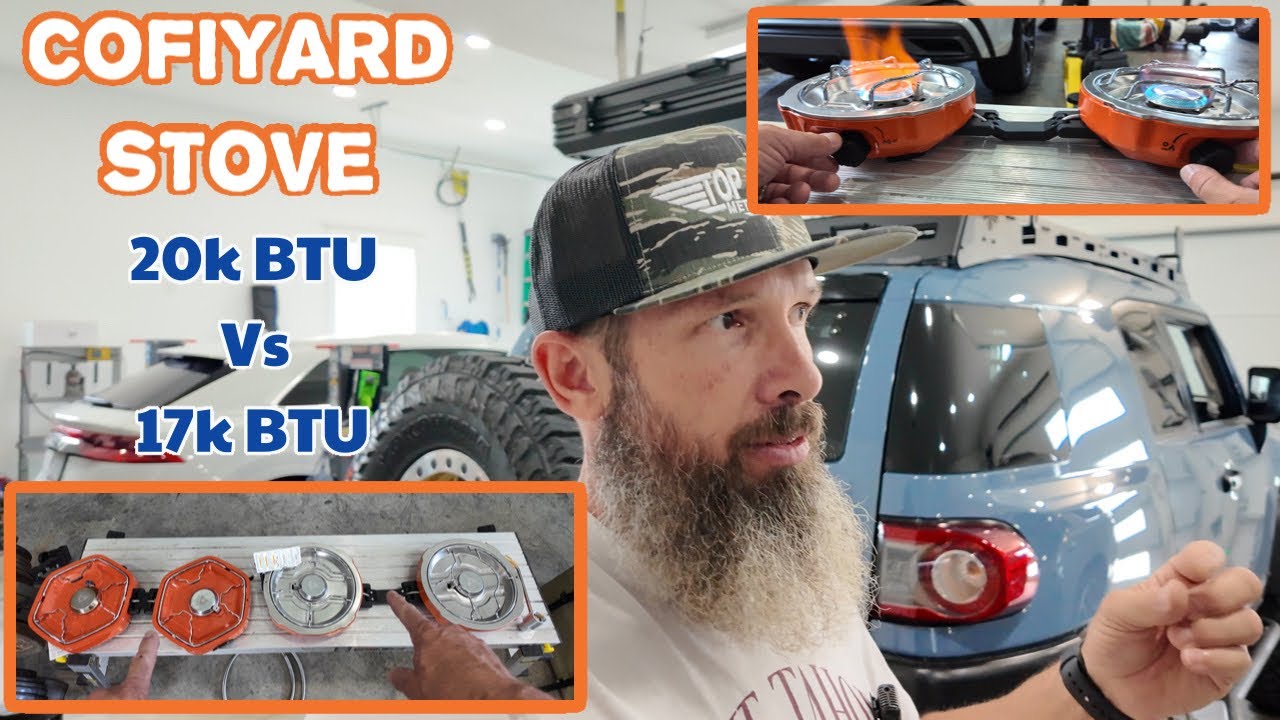 COFIYARD's  20k - BTU Stove vs 17k - BTU Stove