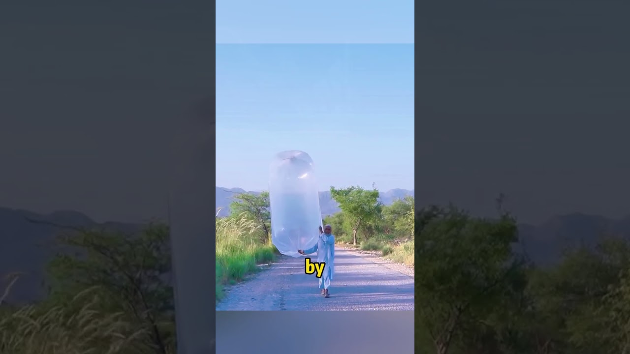 Pakistanis use plastic bags for gas#science#fun#Pakistan#gasolina