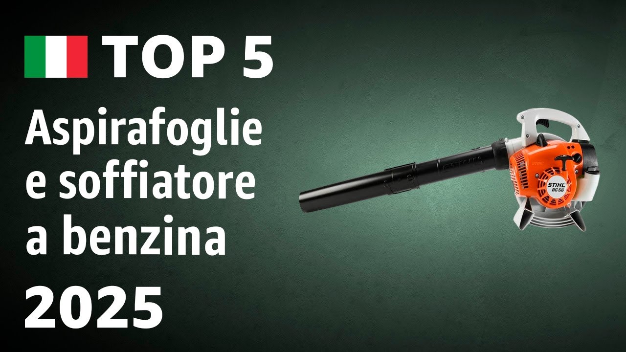 TOP—5. Migliori aspirafoglie e soffiatore a benzina 2025