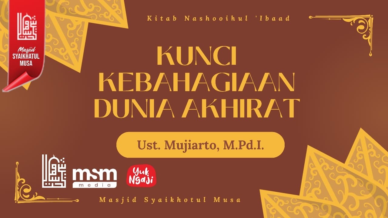 Kajian Kitab  : NASHOOIHUL 'IBAAD   