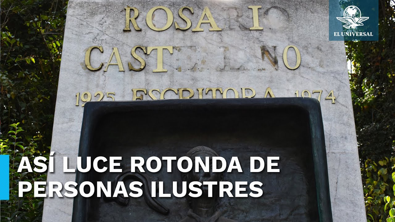 Rotonda de las Personas Ilustres, saqueada y abandonada