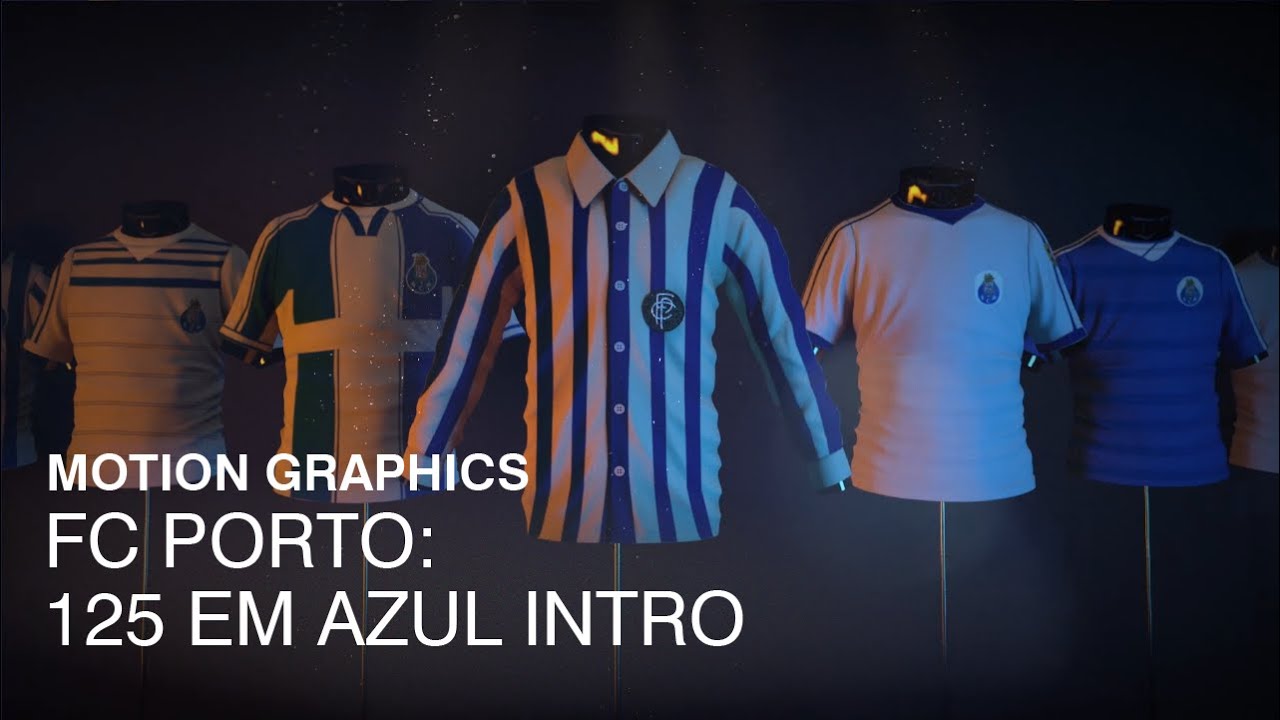 FC Porto: 125 em Azul Intro | Motion Graphics