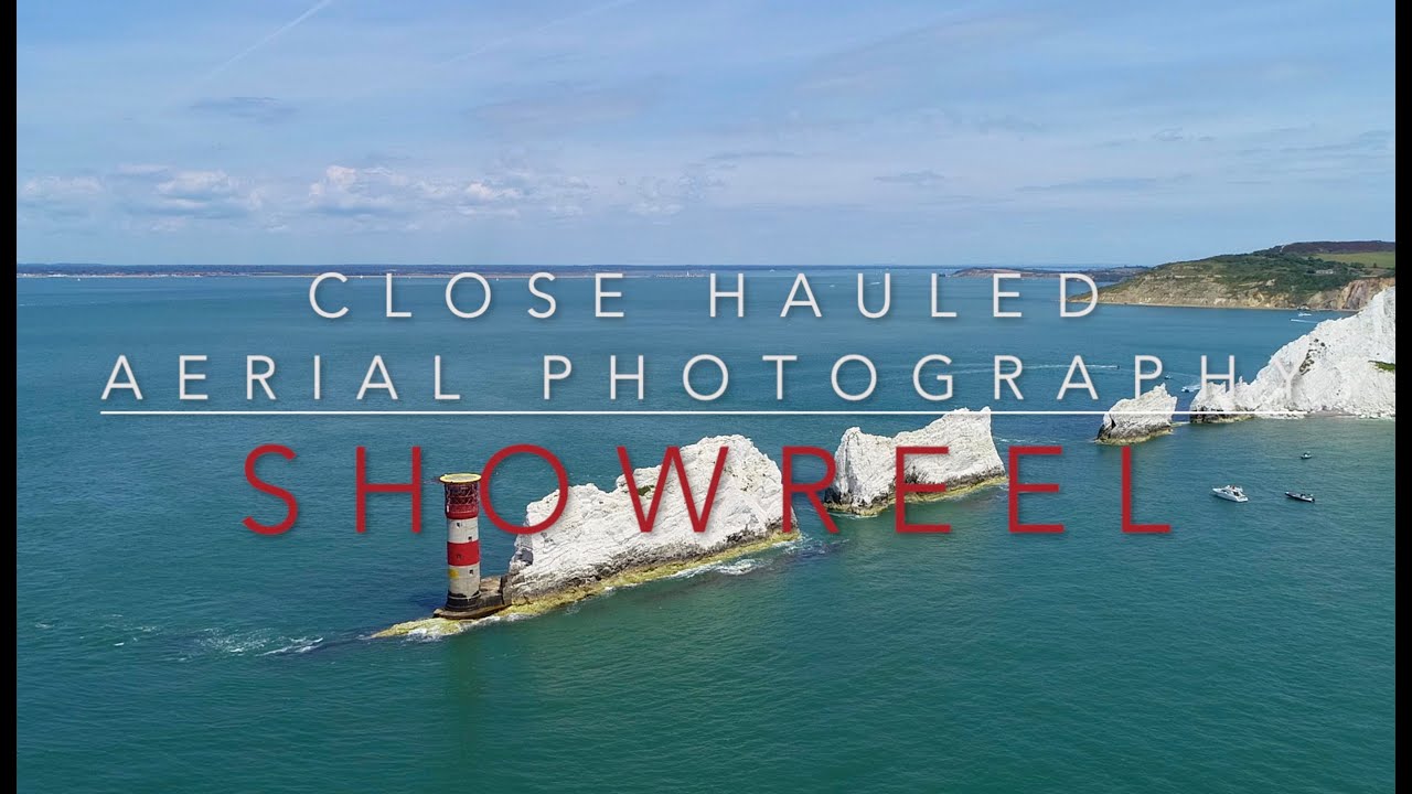 Close Hauled Aerial Photography Marine Showreel - High Resolution 4K footage captured using drones