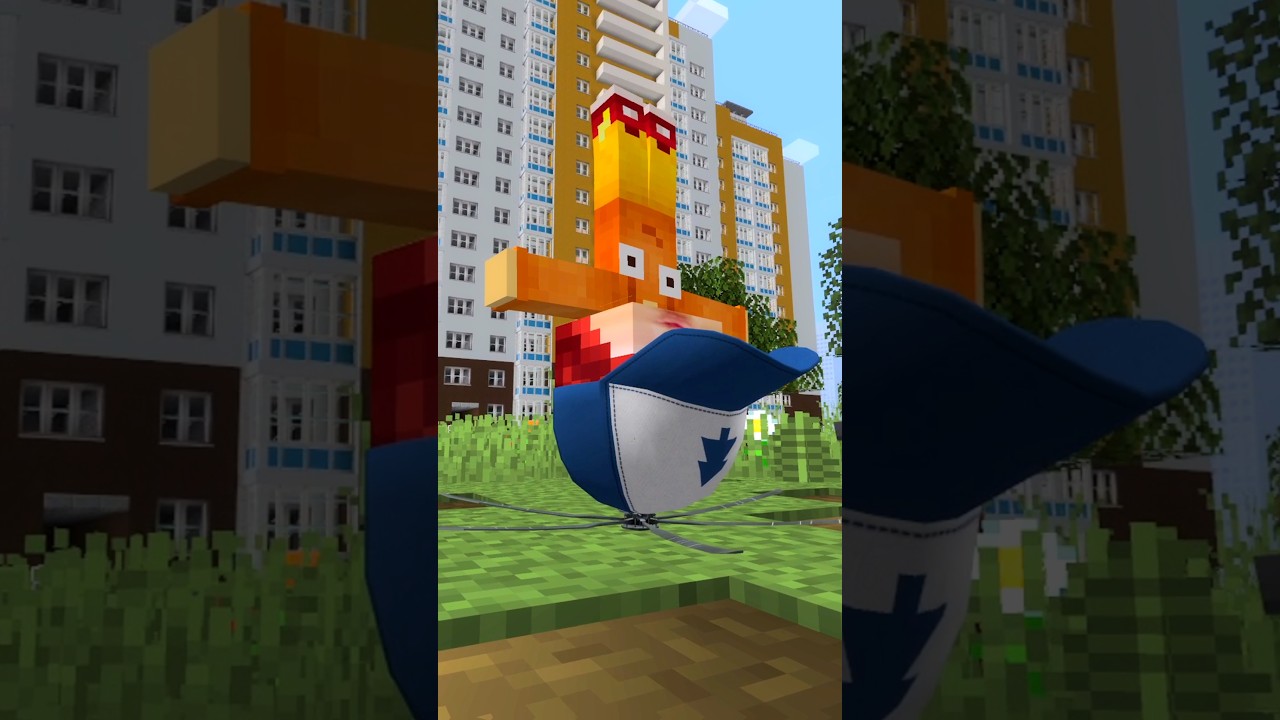 В кепочке гулял пацан! Песня прикол в minecraft! 😎