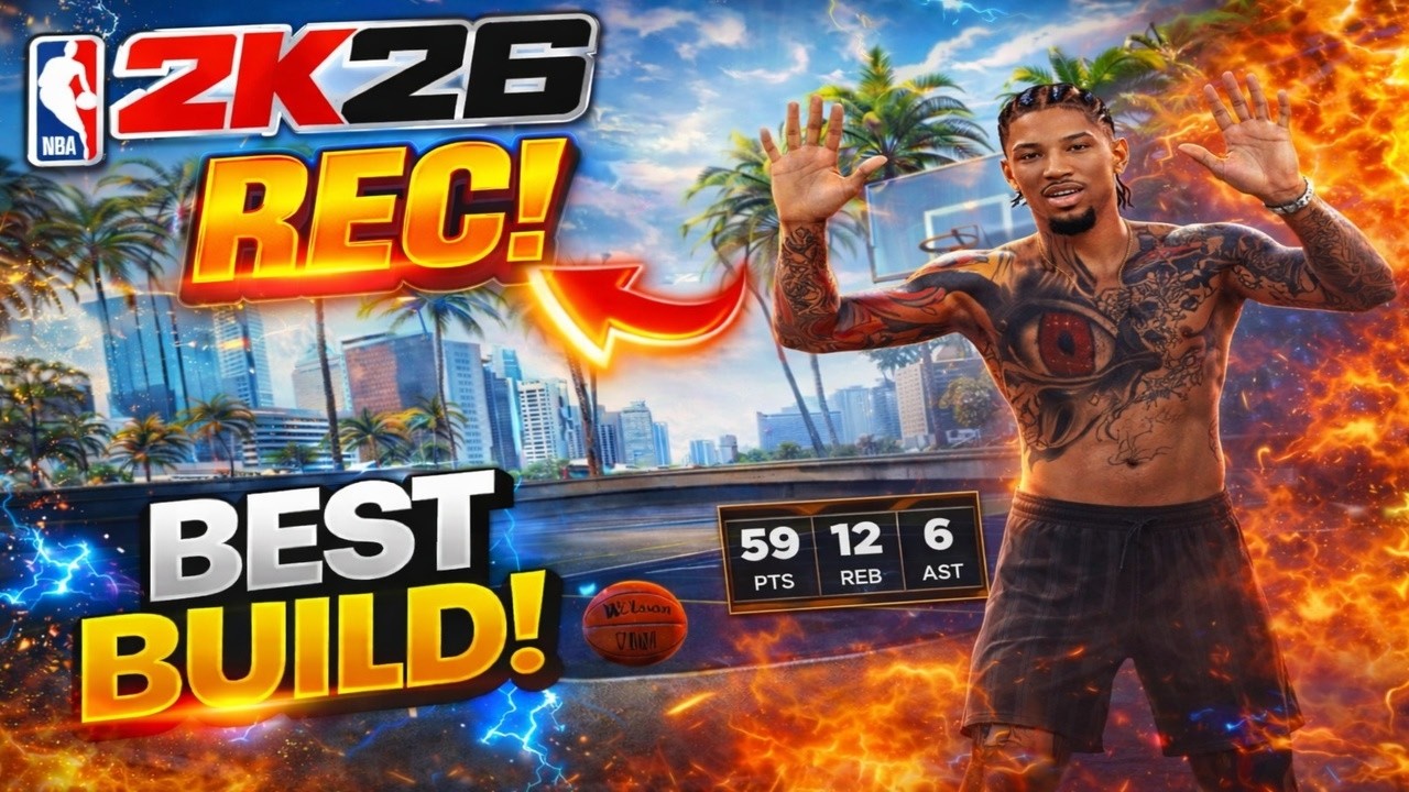 They Left Us in a 2v5… So I Dropped 59 😈 | NBA 2K26 Rec